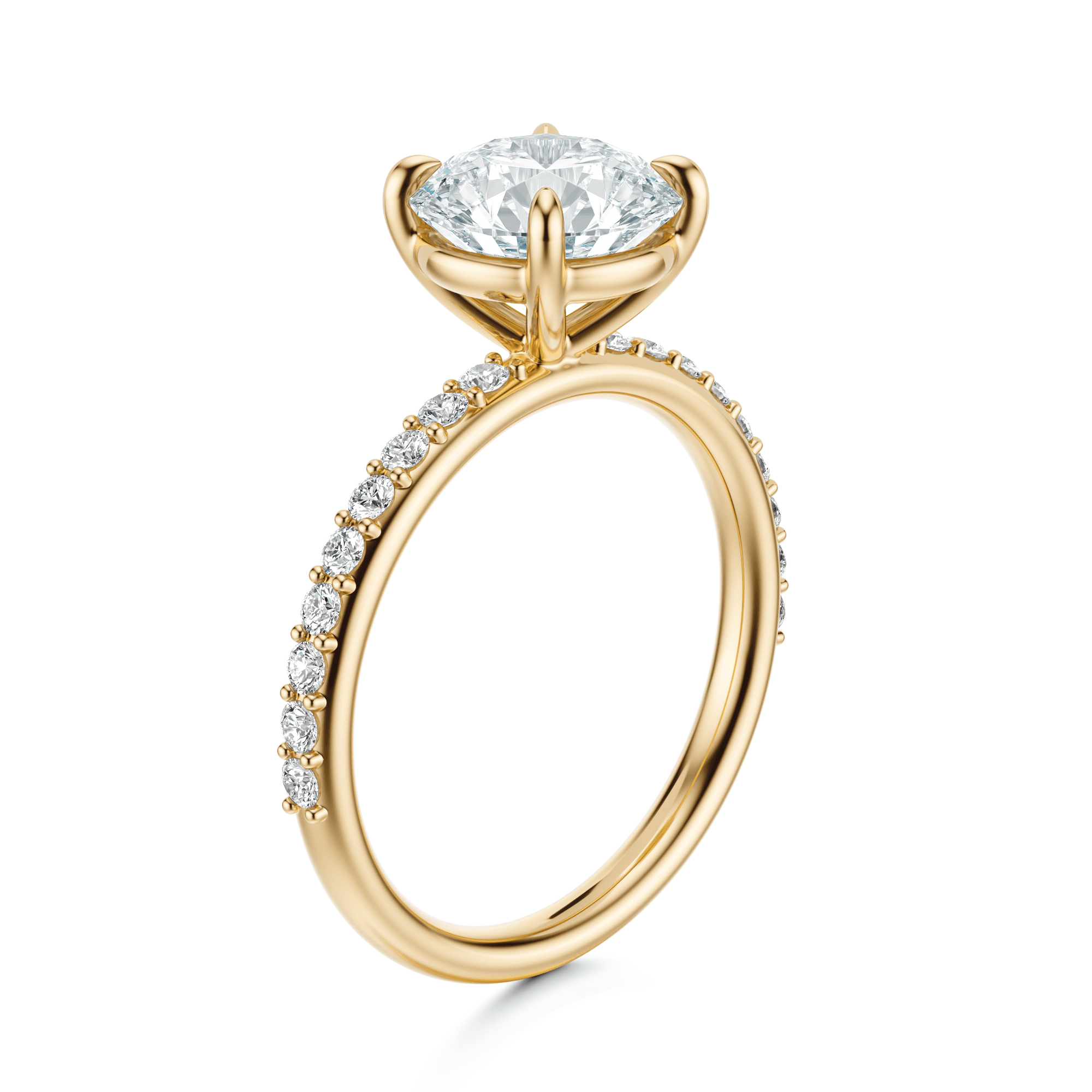 The Solitaire Pavé