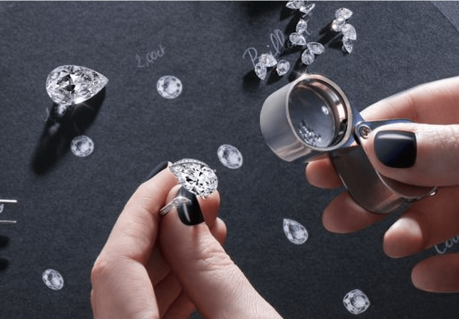 Inspect diamonds