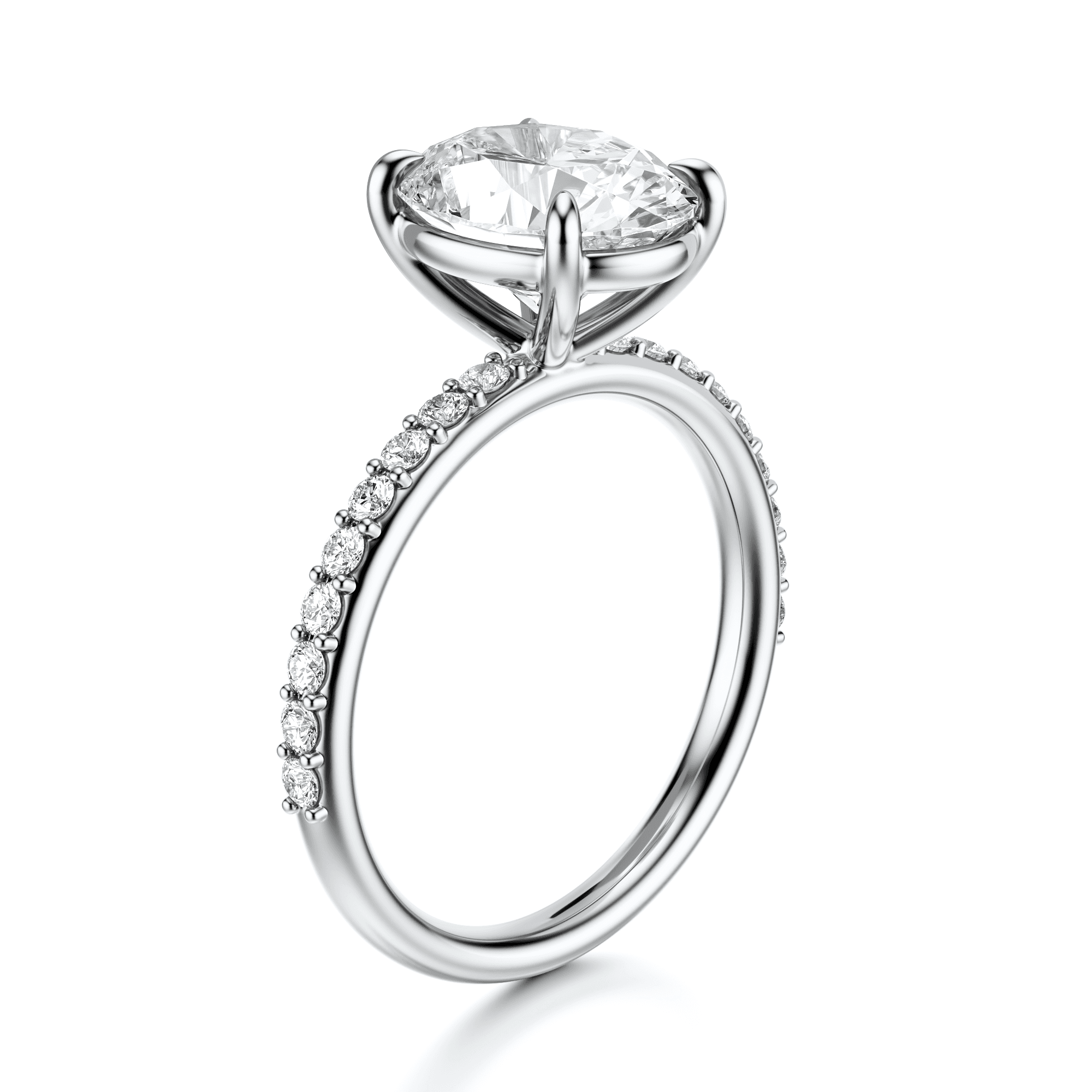 The Solitaire Pavé