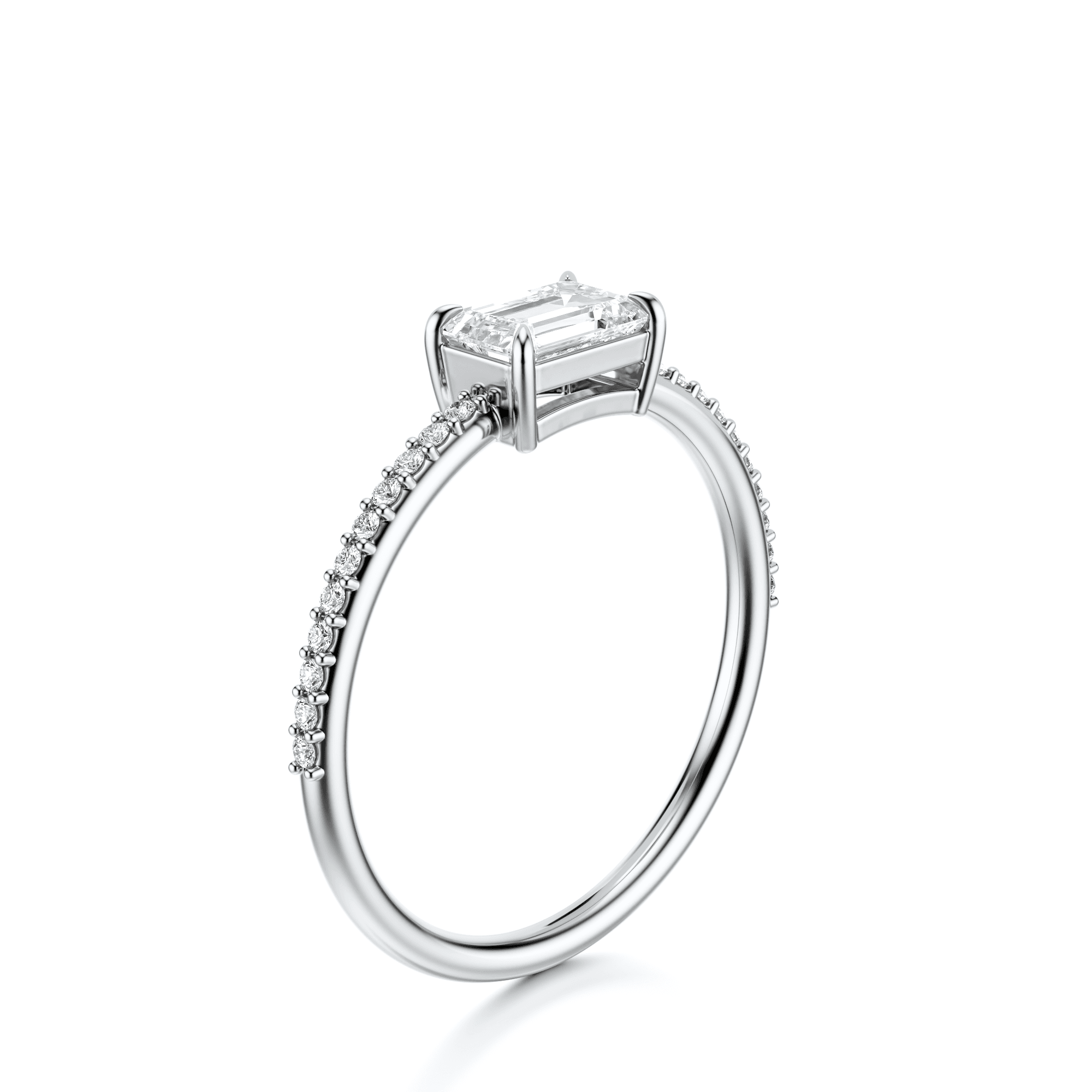 The Solitaire Pavé