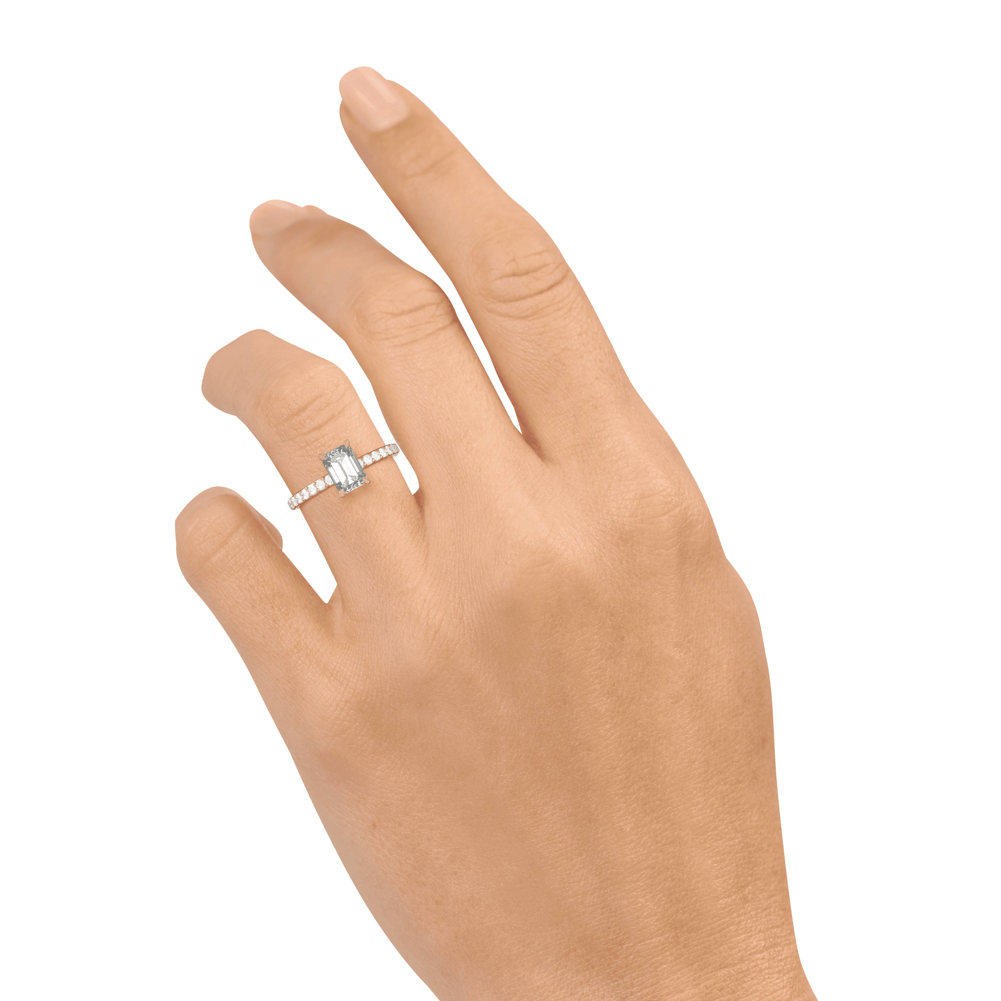 The Solitaire Pavé