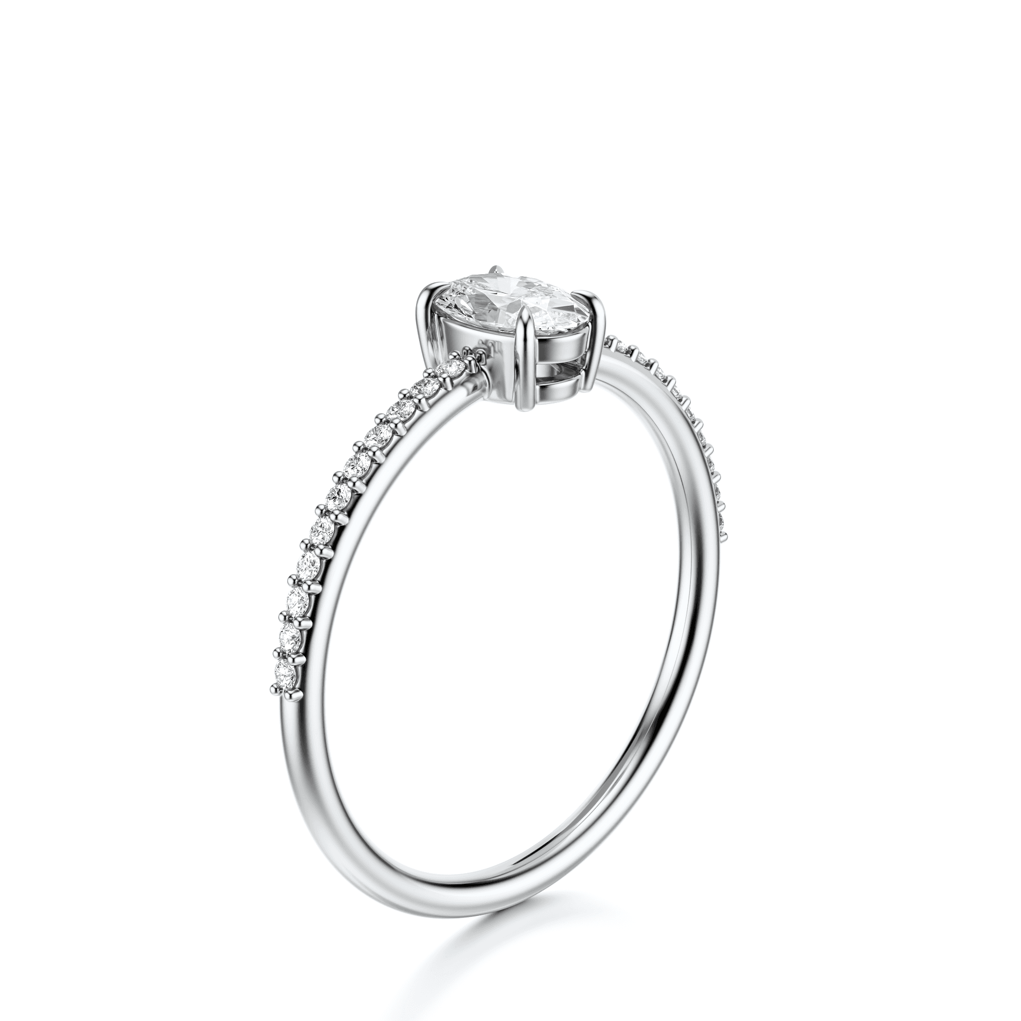 The Solitaire Pavé
