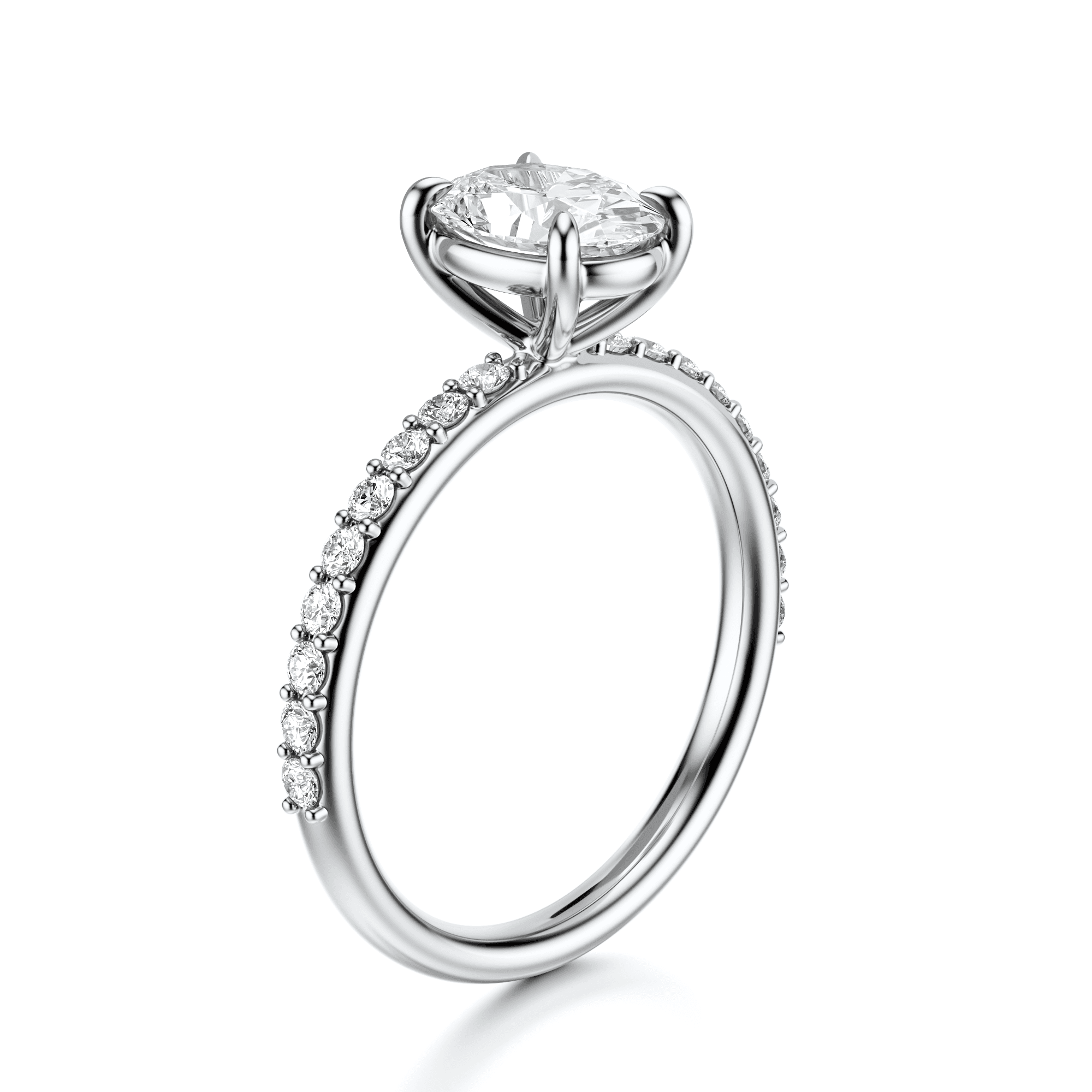 The Solitaire Pavé