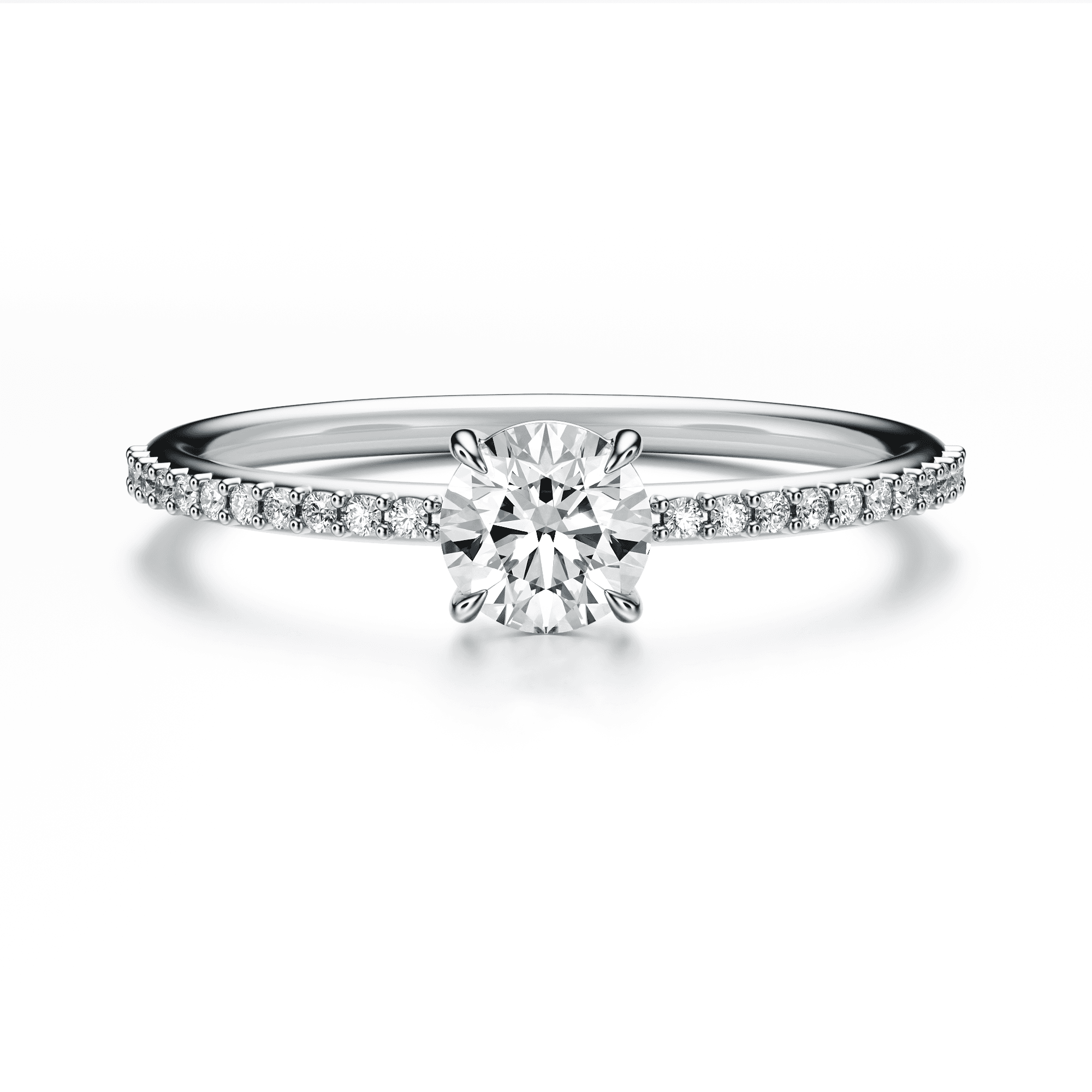 The Solitaire Pavé