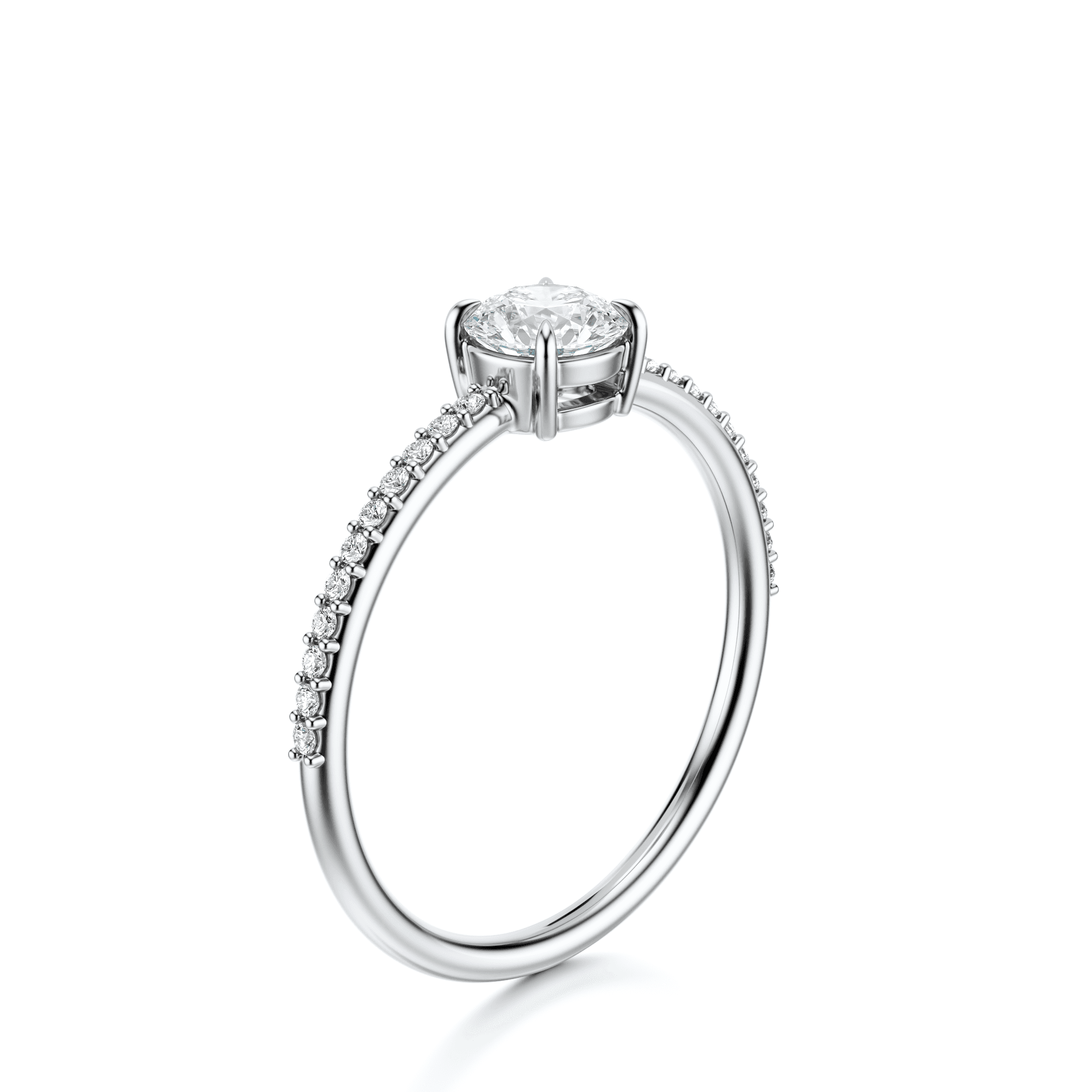 The Solitaire Pavé