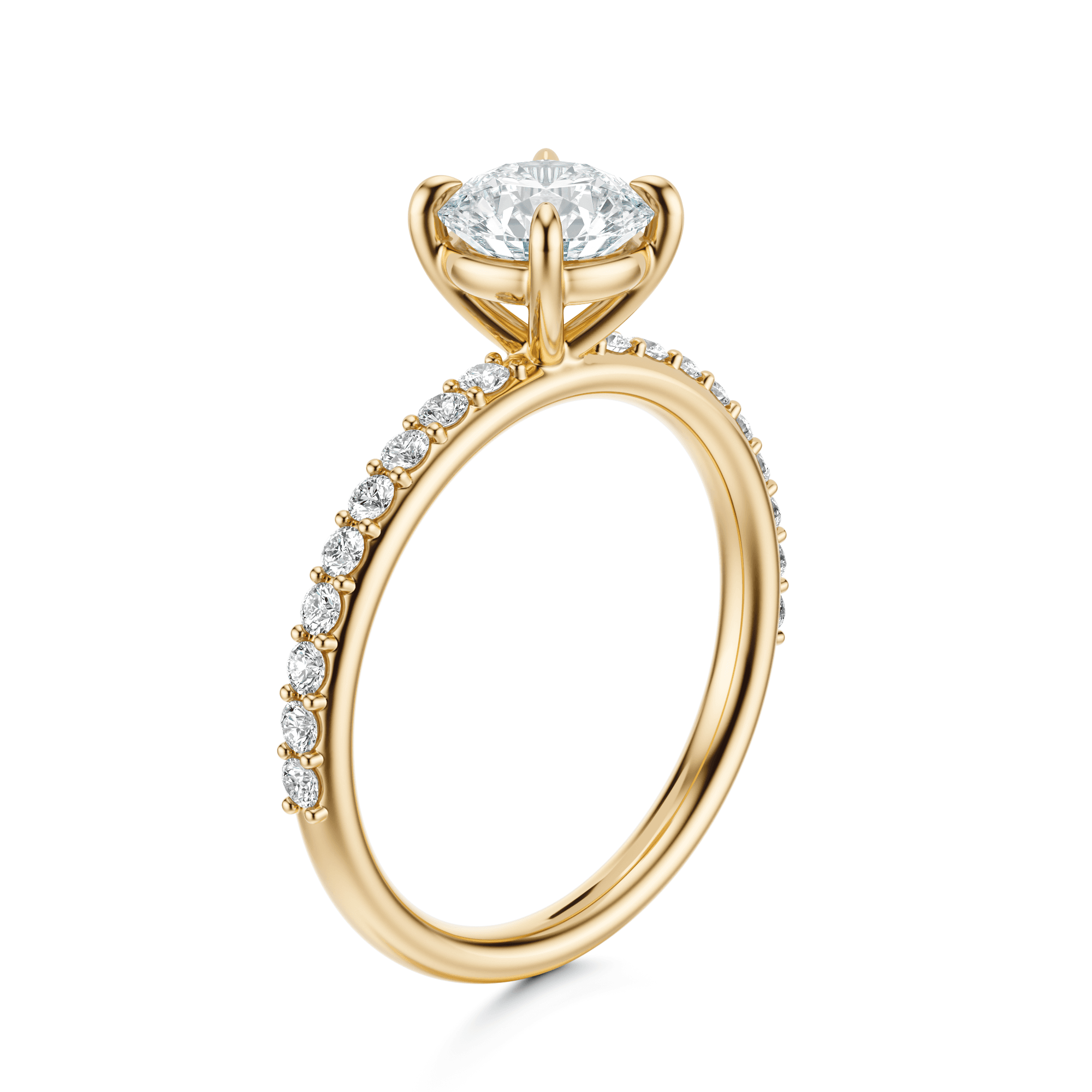 The Solitaire Pavé