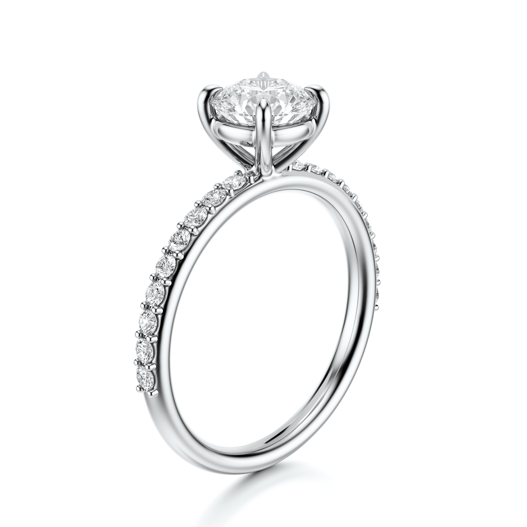 The Solitaire Pavé