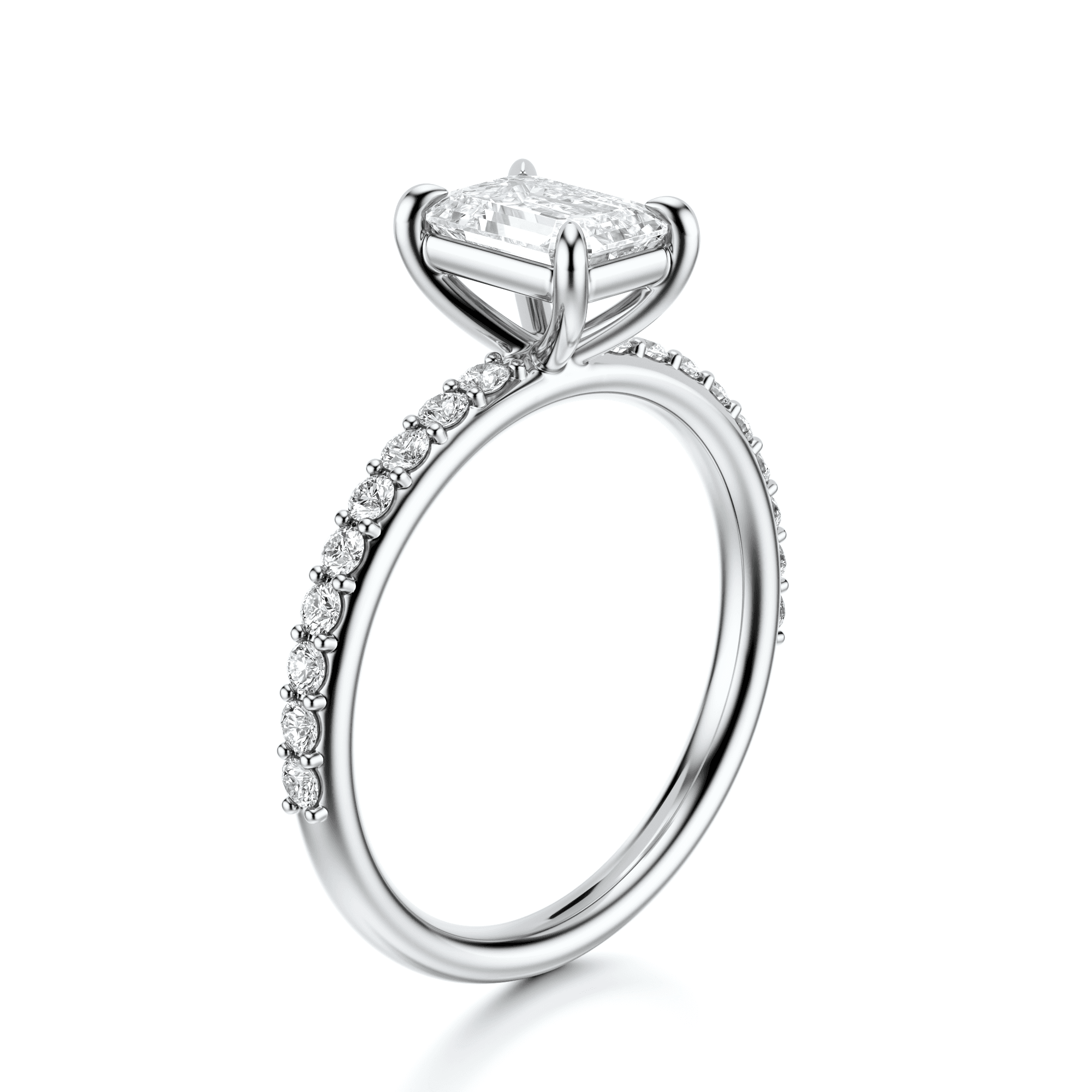 The Solitaire Pavé