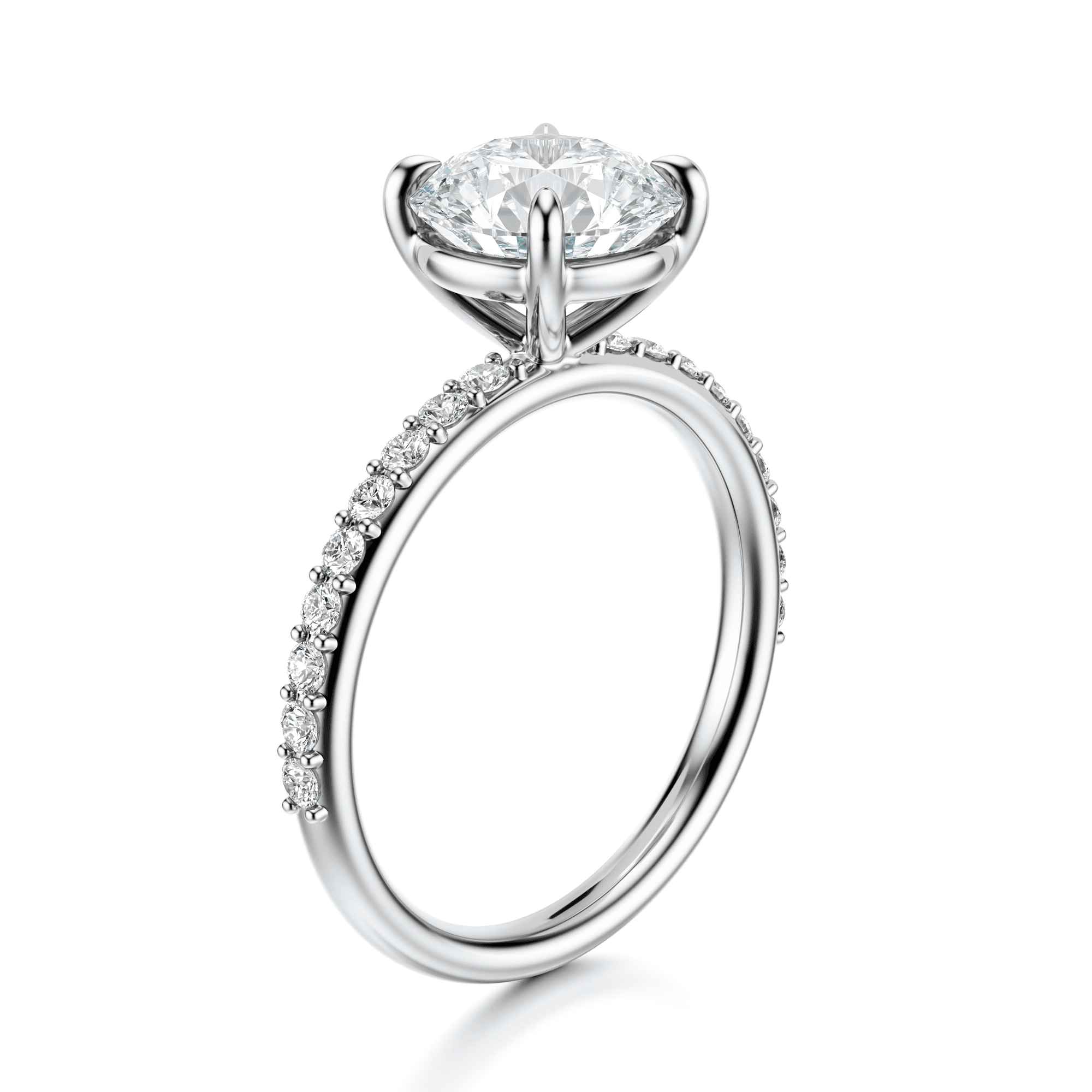 The Solitaire Pavé
