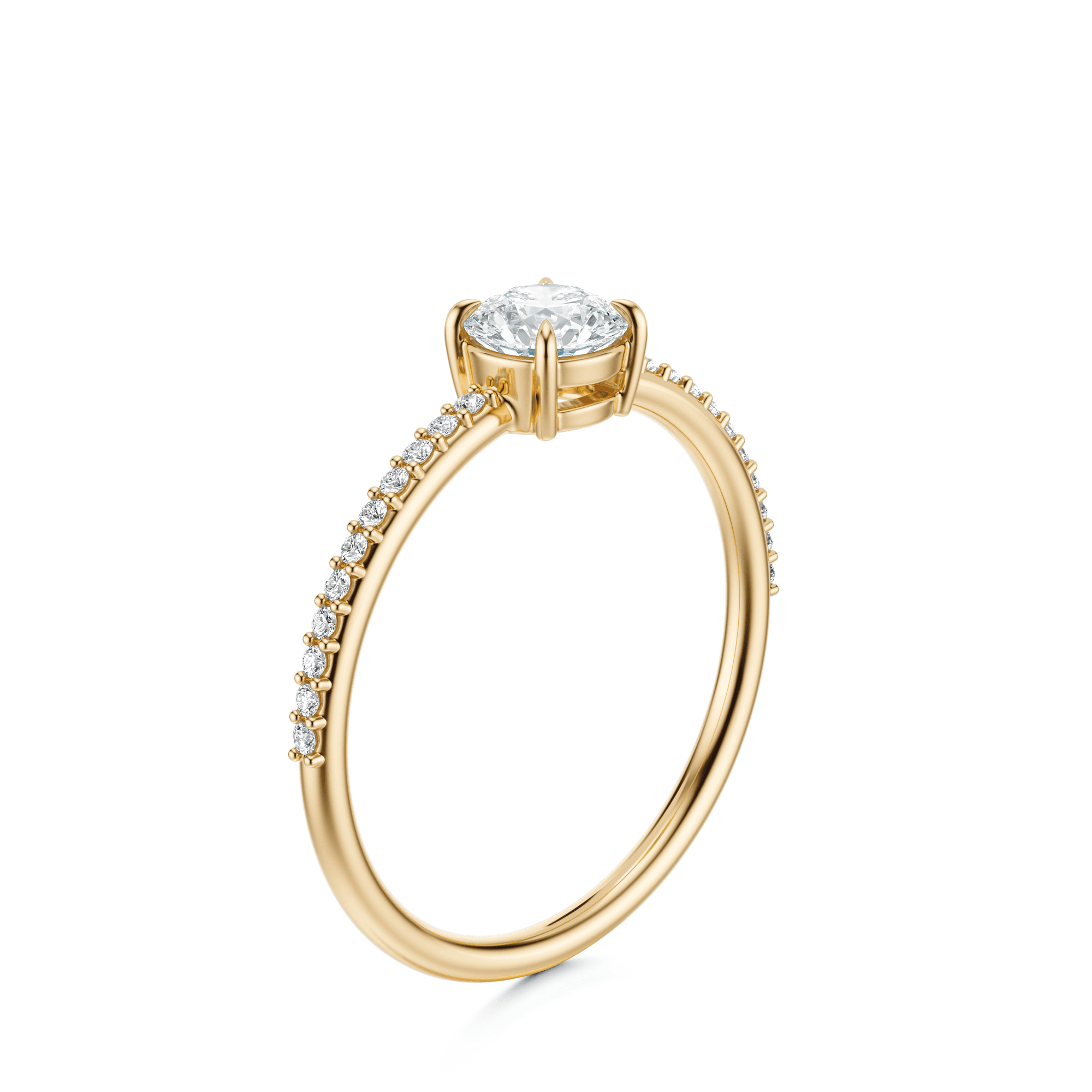The Solitaire Pavé
